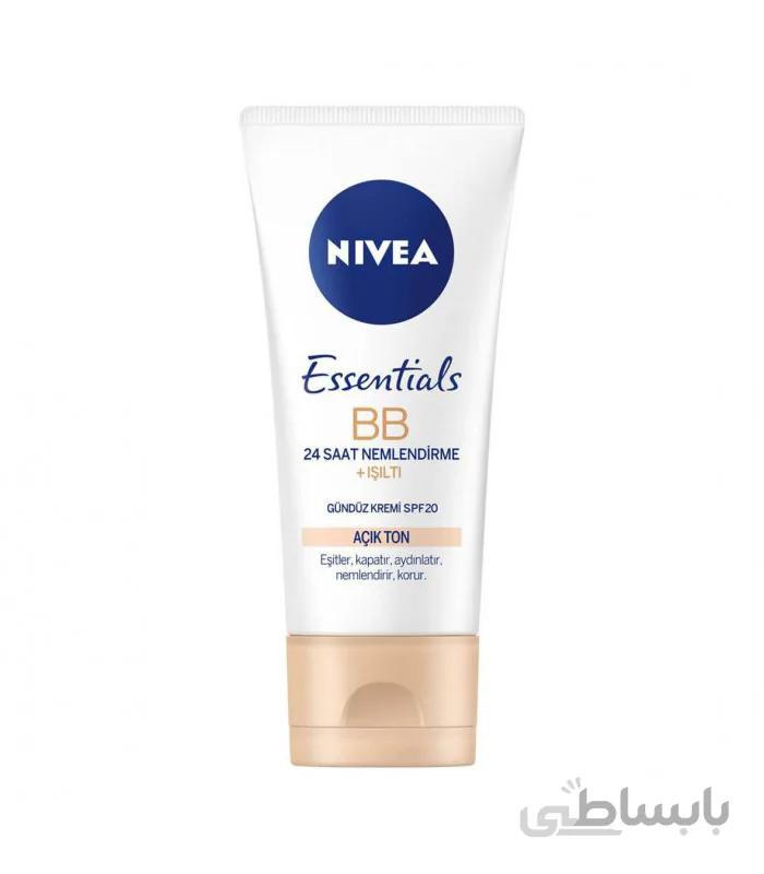 بی بی کرم بژ روشن نیوآ مدل Essential ا Nivea Essential BB Cream Light Beige