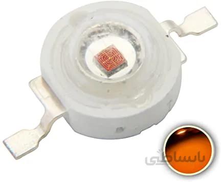 ال ای دی 1 وات امبر amber