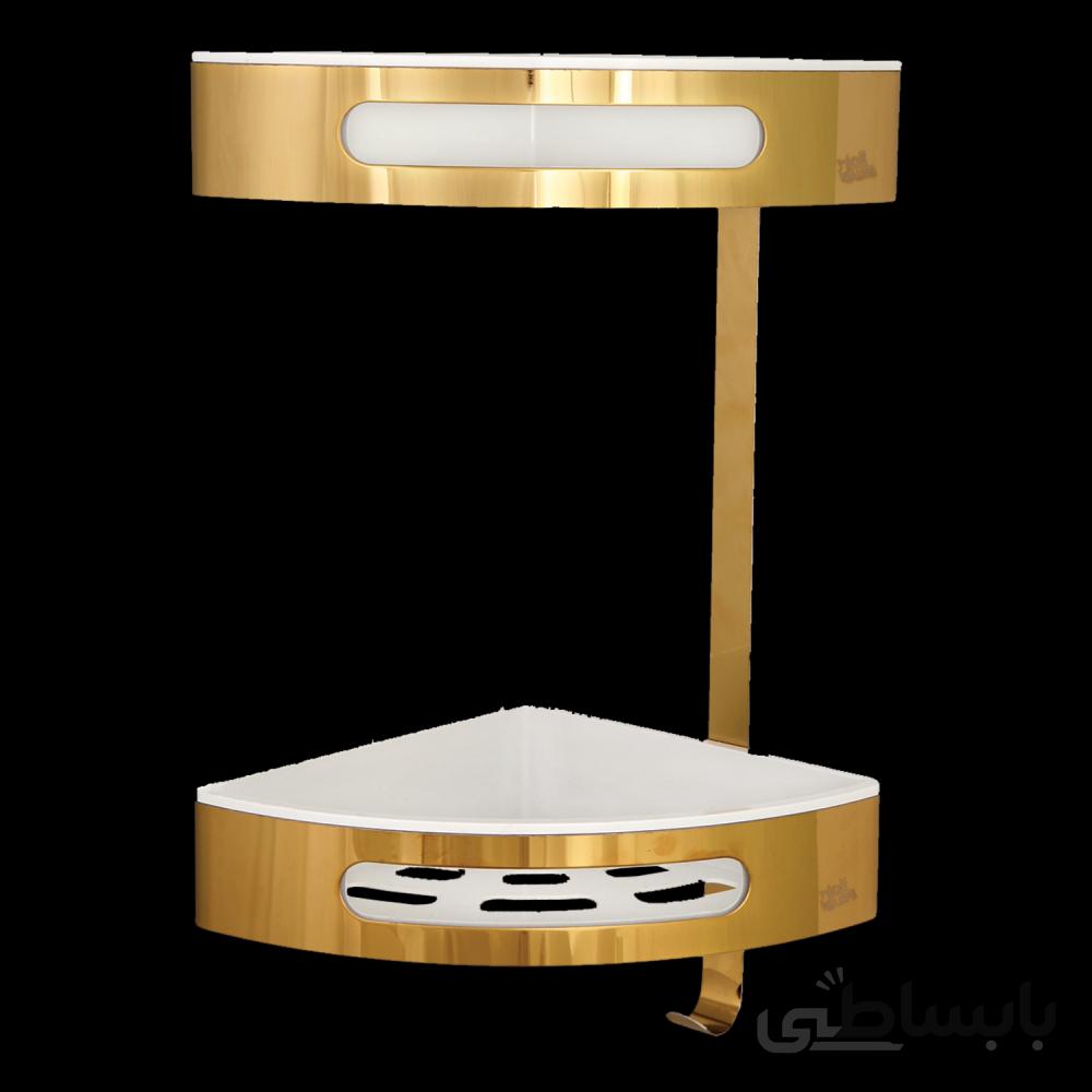 قفسه حمام استیل کنج مدل 5252