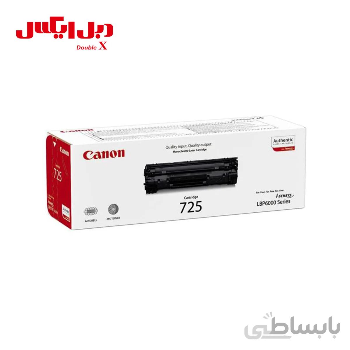 کارتریج تونر پرینتر کانن 725 مشکی ا Canon 725 Black Toner Cartridge