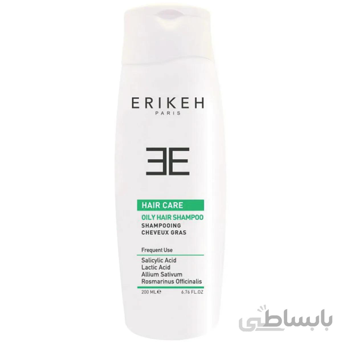 شامپو کنترل کننده چربی Oily Hair اریکه 200 میلی لیتری ا -