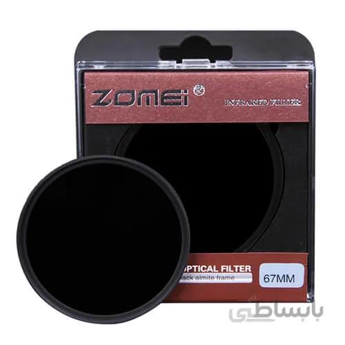 فیلتر لنز مادون قرمز 67 میلی متر 760 نانومتری زومی | Zomei Infrared 760nm 67mm