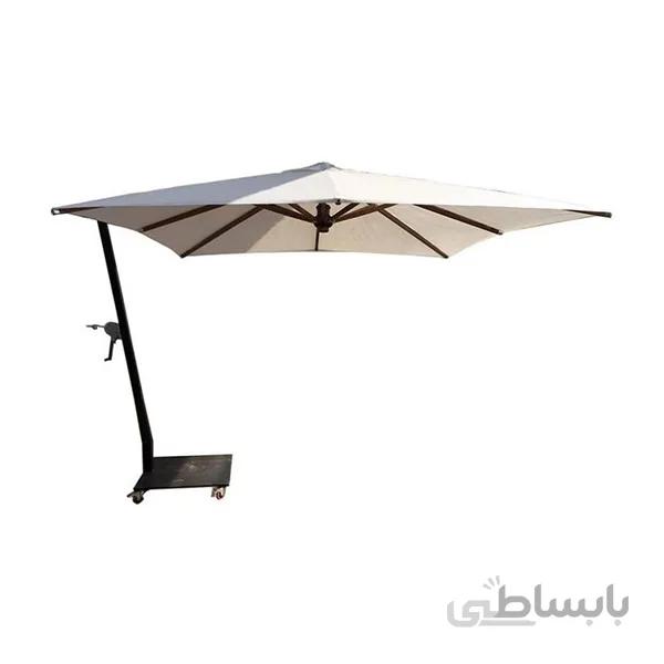 چتر پایه کنار مربع صبا پلاستیک مدل 1010