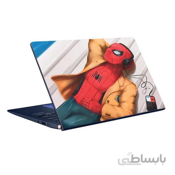 اسکین لپ تاپ طرح Spiderman کد ۰۵
