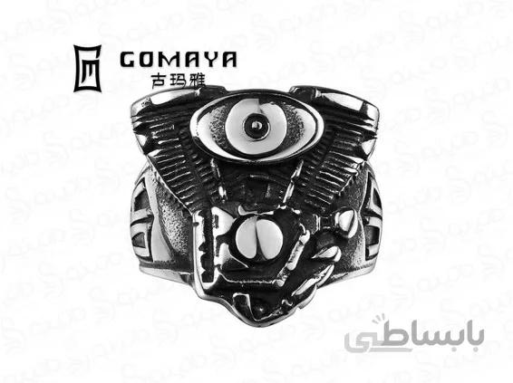 انگشتر مردانه سیلندر موتور gomaya-r-51