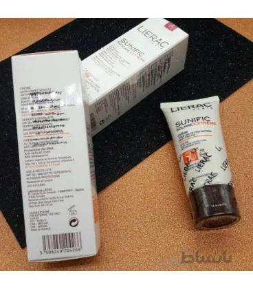 کرم ضدآفتاب لیراک سری Sunific مدل Solaire Extreme حجم 50 میلی لیتر