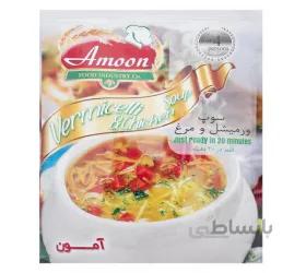 سوپ ورمیشل و مرغ آمون مقدار 65 گرم