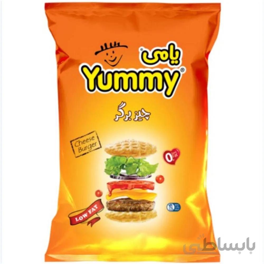 اسنك بسته بندی چیزبرگر(24 عدد در هر کارتن) ا snack packaging cheeseburger(24 PCs in each carton)