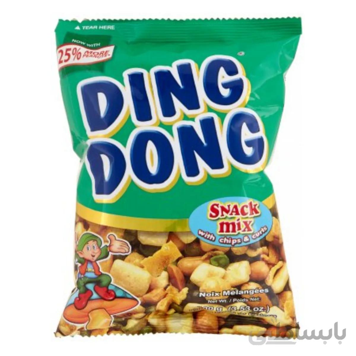 دینگ دونگ ding dong مدل Snack Mix مقدار 100 گرم