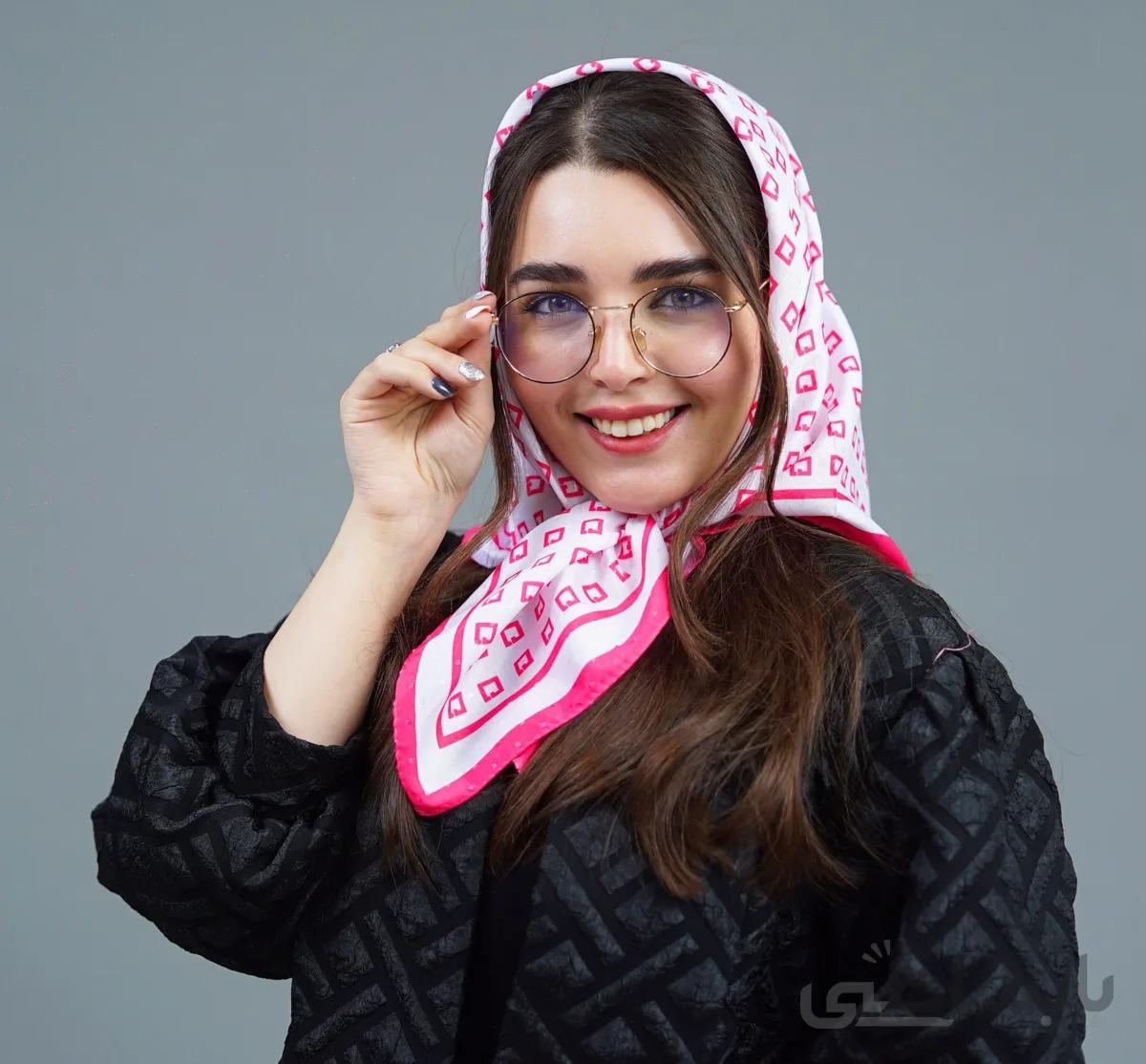 مینی اسکارف نخی دور دوخت کد BH102