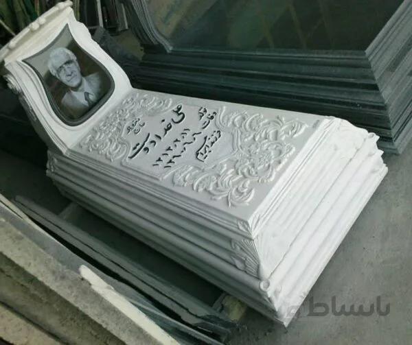 سنگ قبر مرمر هرات طرح سی ان سی