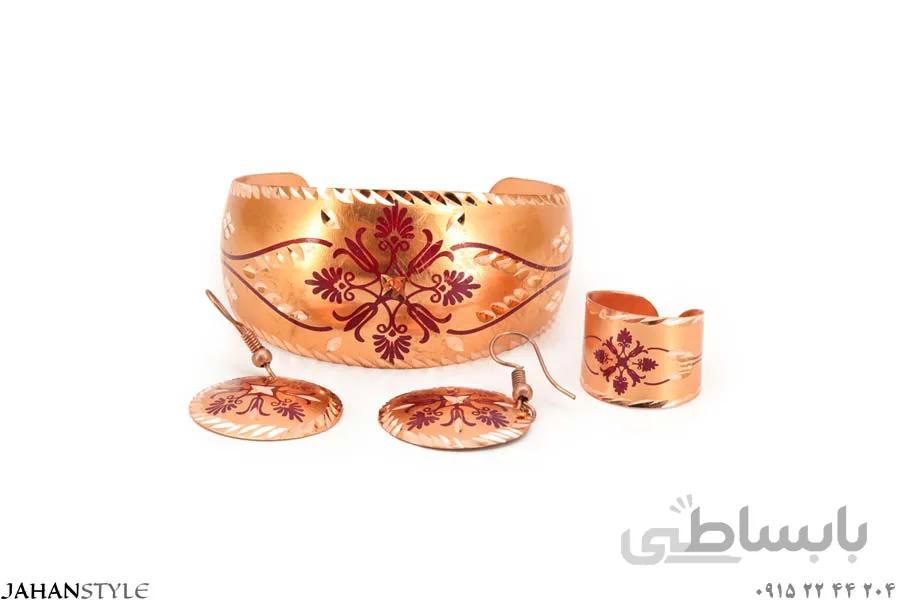 نیم ست مسی دخترانه طرح فانتزی