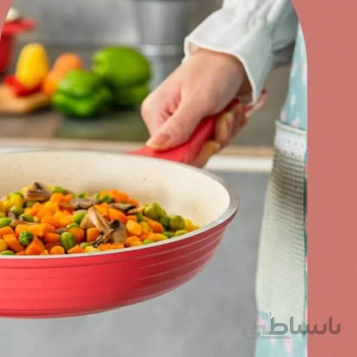 تابه تکدسته سایز 20 مدل کلاسیک خطی عروس کد 32220
