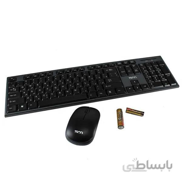 کیبورد و ماوس بی سیم تسکو مدل TKM 7020W