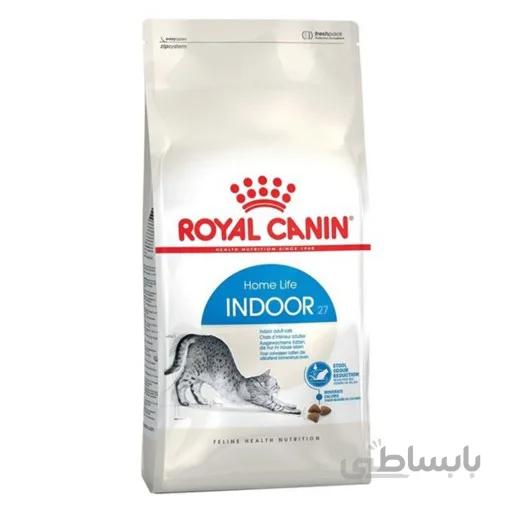 غذای خشک گربه رویال کنین مدل ایندور | Indoor وزن 10 کیلوگرم ا Royal Canin Indoor Life
