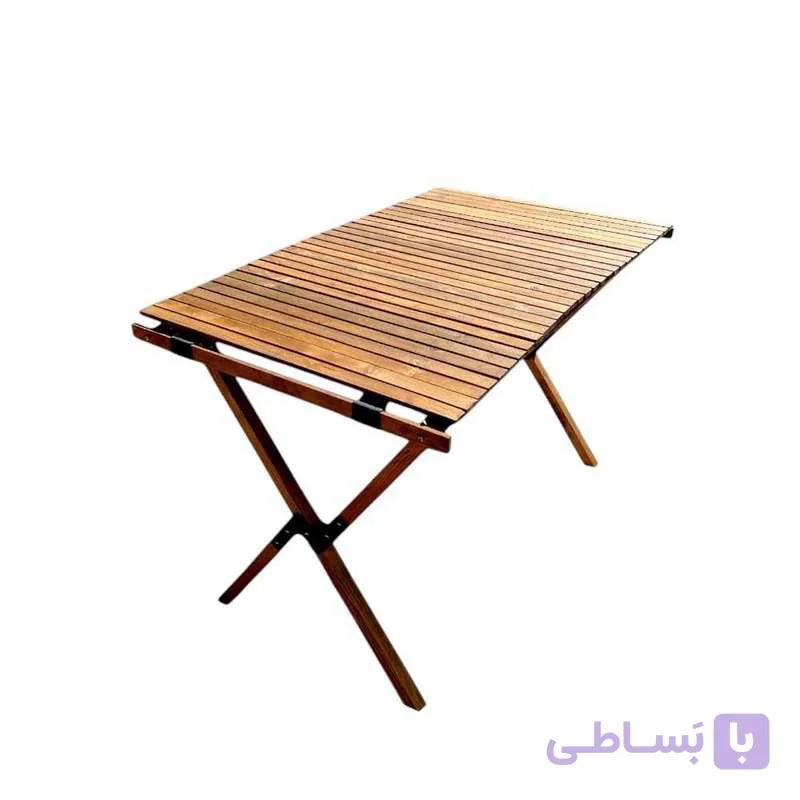میز سفری تاشو مدل کامپکت ۱۱۰ سایز صفحه ۱۱۰×۶۵ سانتی متر — تصویر 1