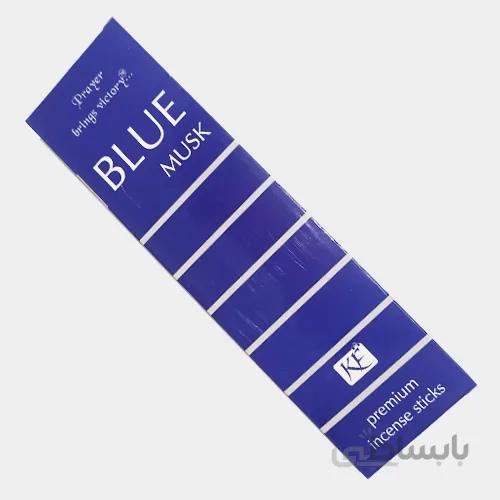 عود خوشبو کننده شاخه ای کی اف KF مدل مشک آبی Blue Musk