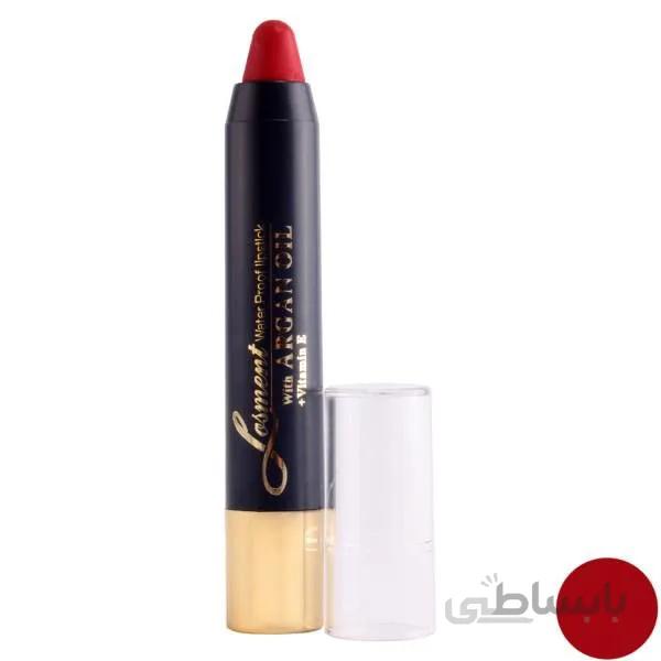 رژلب مدادی با دوام لوسمنت حاوی روغن آرگان شماره L662 ا Losment Matt Chubby Lip Stick with Argan oil L662