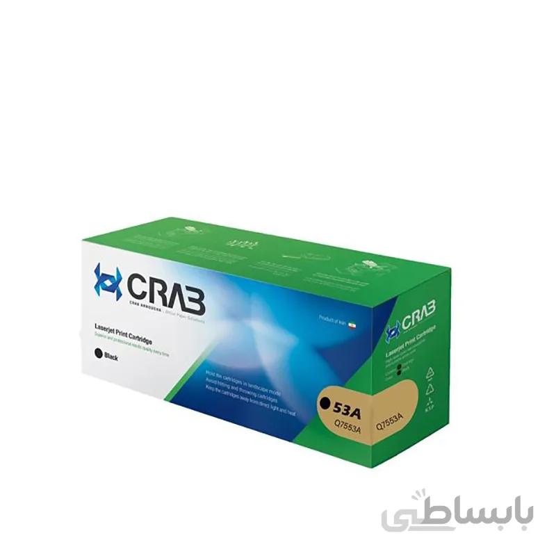 کارتریج تونر مشکی کرب crab 53a