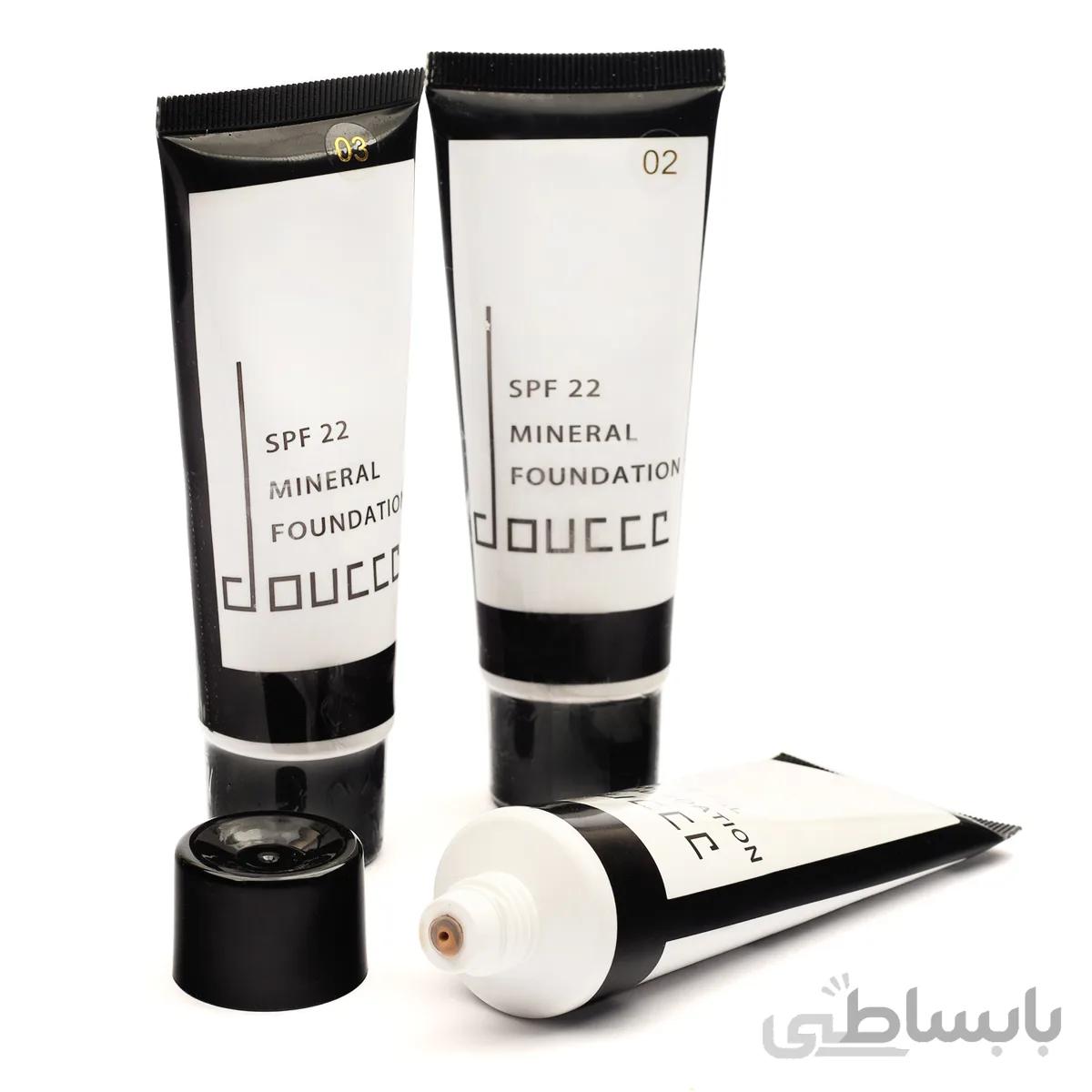 کرم پودر تیوپی سفید دوسه Doucce
