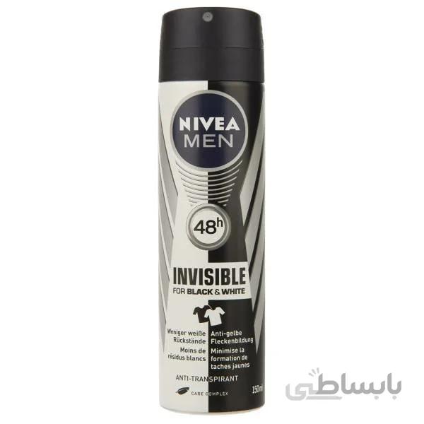اسپری مردانه نیوآ مدل Invisible حجم 150 میلی لیتر