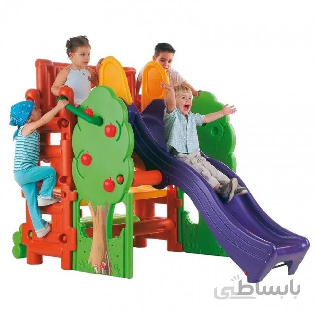 سرسره کودک طرح درخت سيب Feber مدل 2889