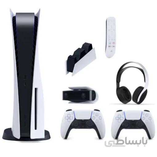 کنسول بازی سونی PS5 Drive | به همراه تمام لوازم جانبی ا PlayStation 5 Drive Full Pack