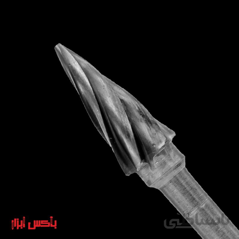 فرز فرم الماس تک شیار مخروطی نوک تیز 6 میلیمتر