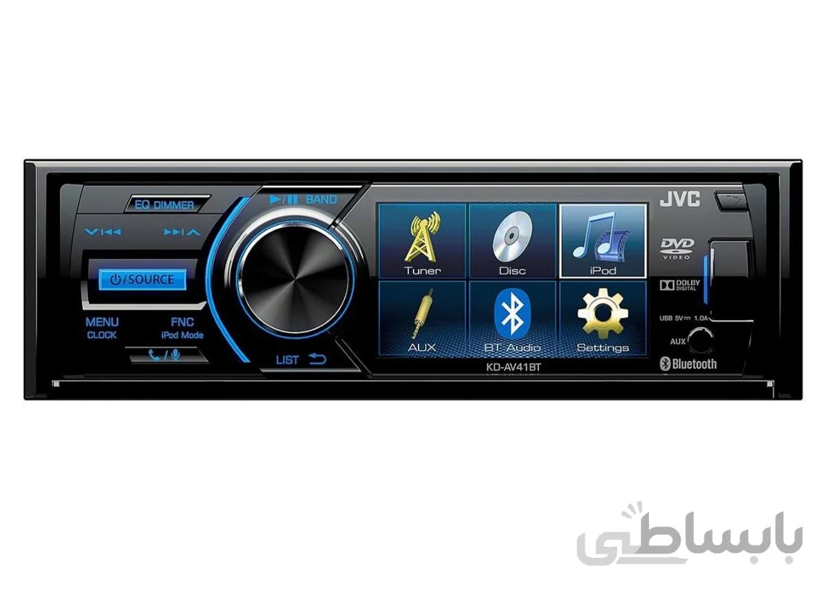 JVC KD AV41BTپخش تصویری جی وی سی ا JVC