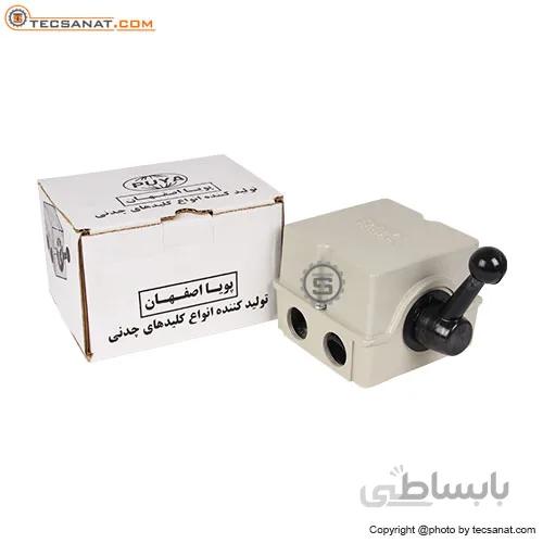 کلید چدنی 25 آمپر دو طرفه سه فاز پویا