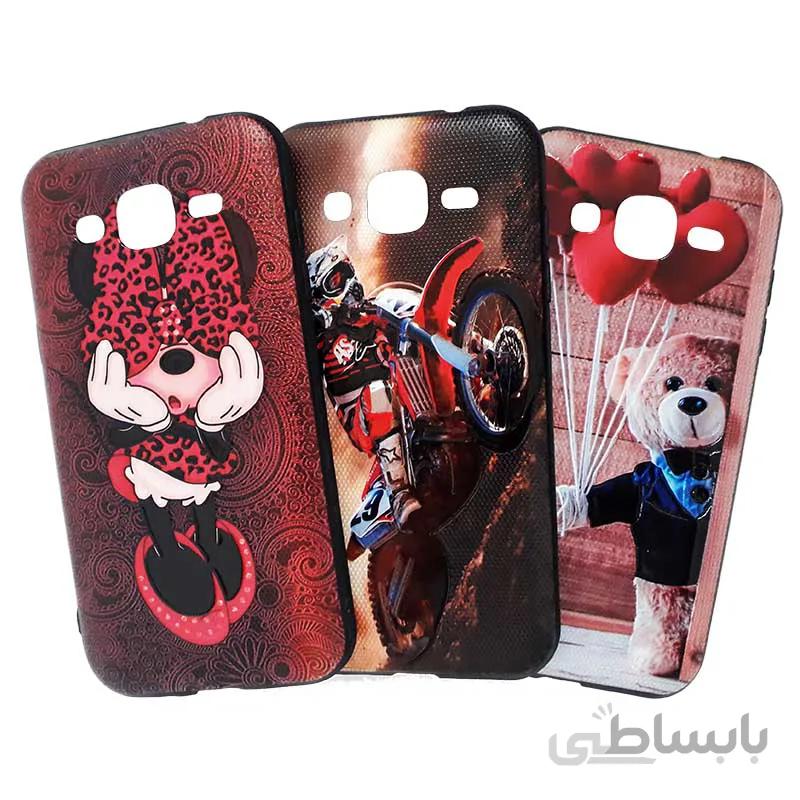 قاب طرح دار گوشی سامسونگ J2