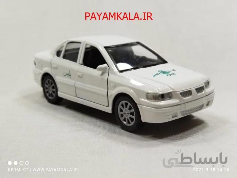 ماشین فلزی سمند گشت ویژه پلیس (1505) سفید
