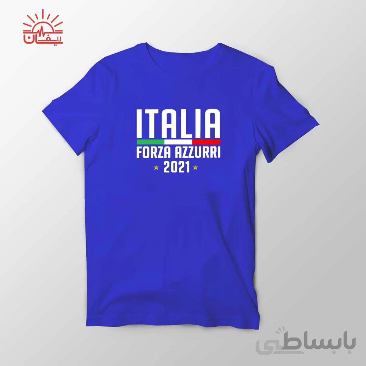 تیشرت طرح زنده باد ایتالیا Forza italia