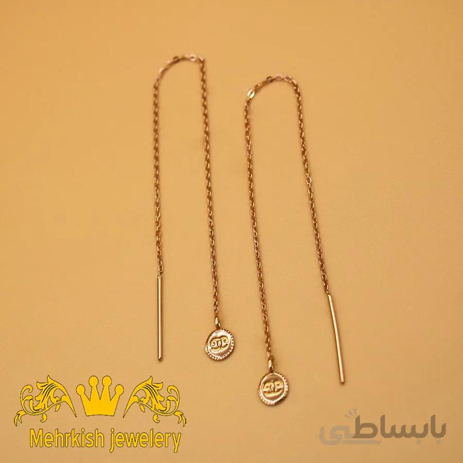 گوشواره بخیه ای گوچی