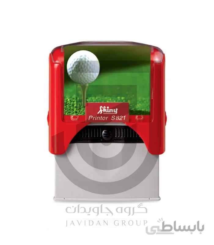 مهر ژلاتینی مستطیل Shiny S-821