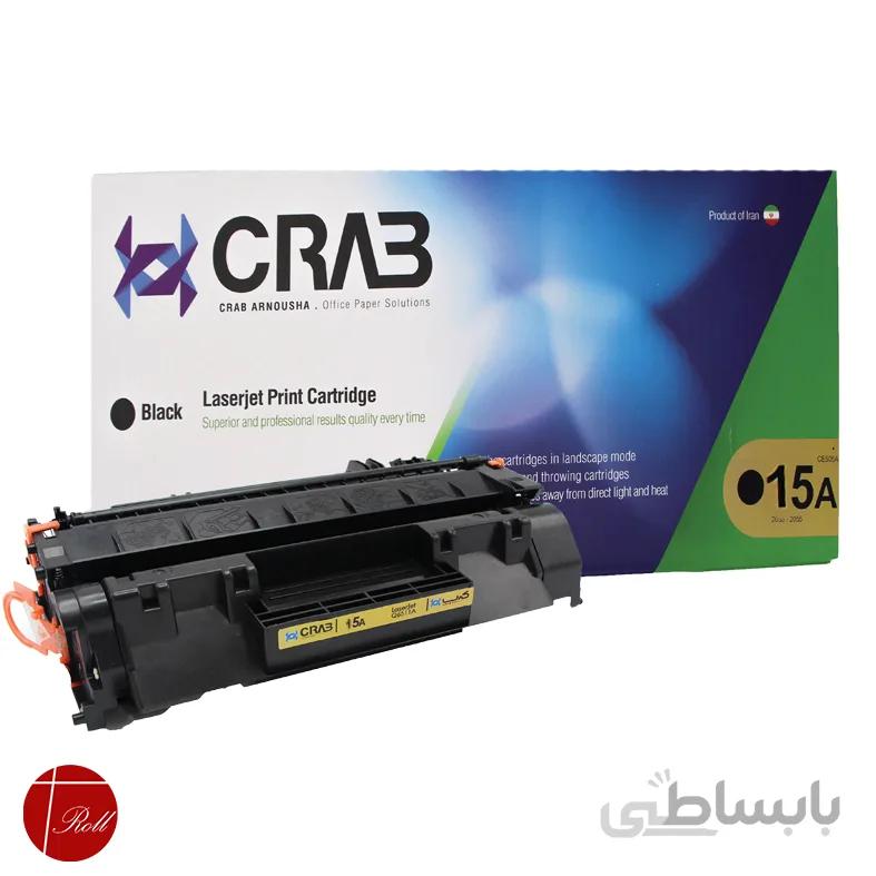 کارتریج تونر مشکی کرب crab 15A