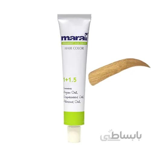 رنگ ابرو مارال شماره ۹ رنگ بلوند کاراملی خیلی روشن