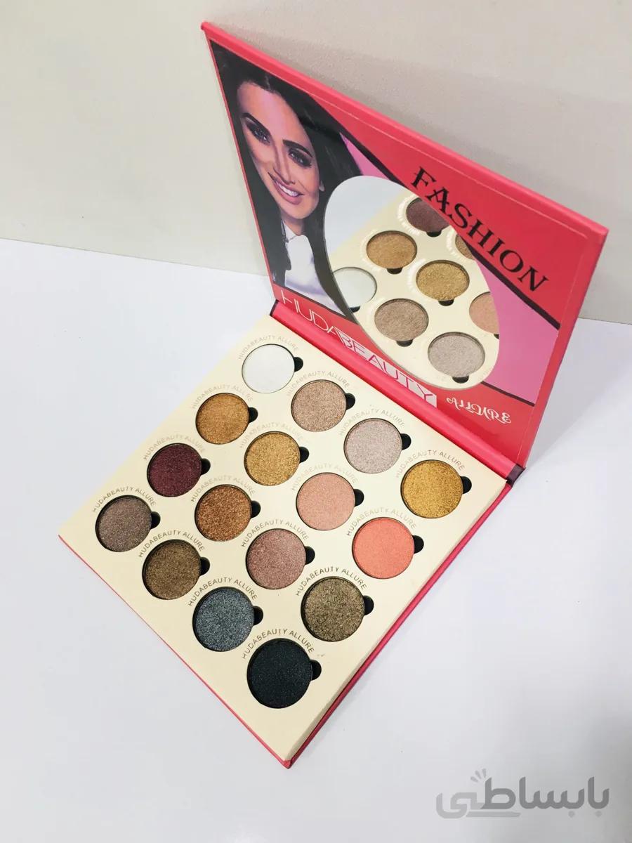 پلت سایه چشم 16 رنگ huda beauty