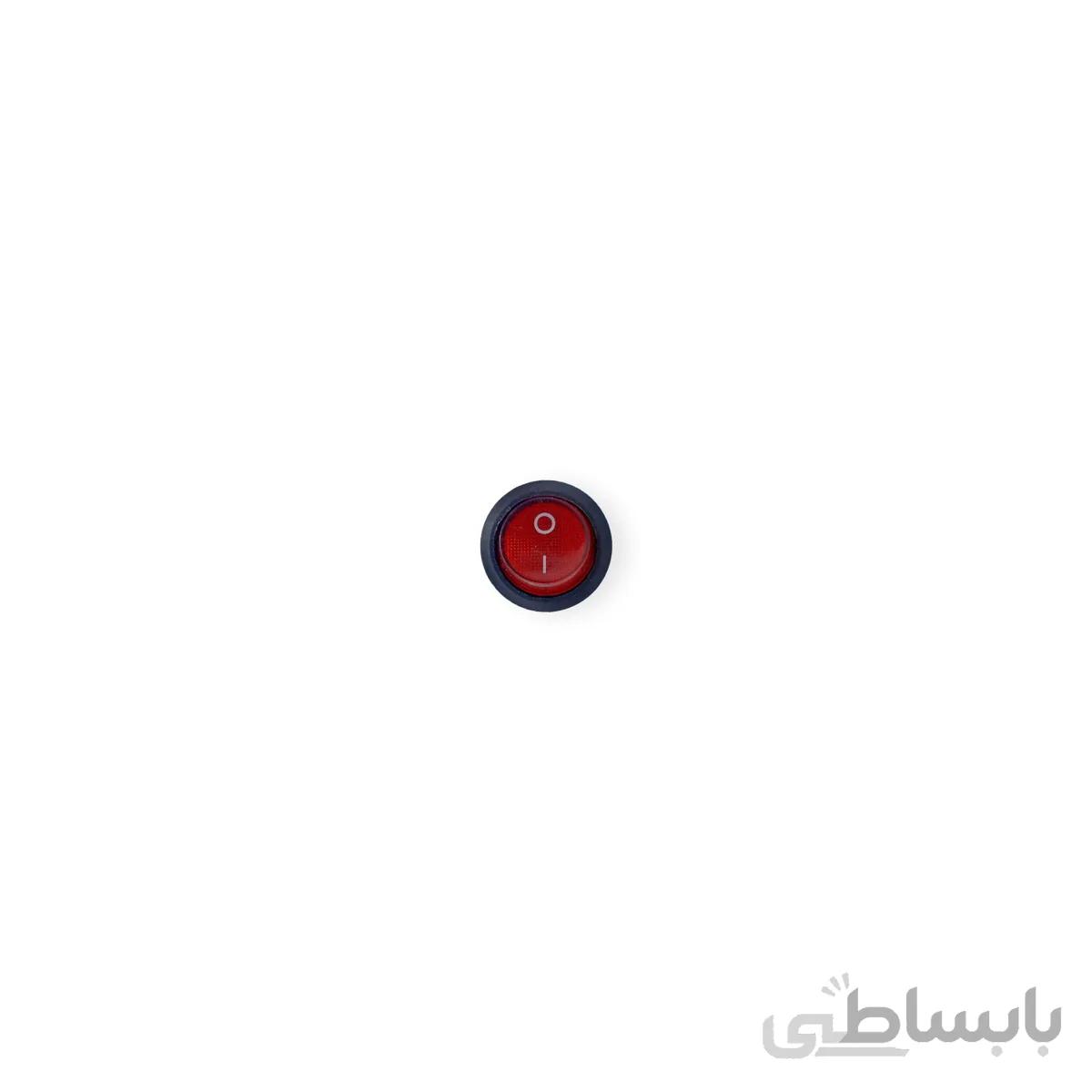 کلید راکر گرد چراغ دار