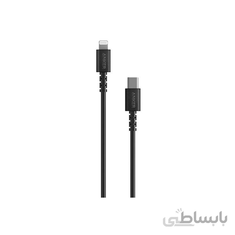 کابل تبدیل USB C به Lightning فست شارژ انکر 1 متری مدل A8612H11