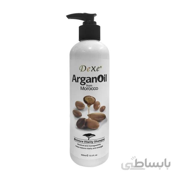 شامپو آرگان دکس (DEXE Argan Oil Moisture Vitality Shampoo)