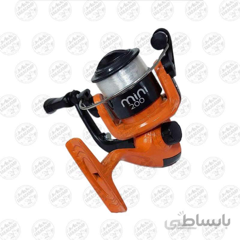 چرخ ماهیگیری Remixon مدل Mini 200 همراه با نخ ماهیگیری