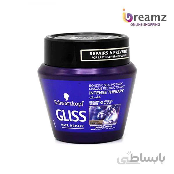 ماسک مو گلیس مدل Gliss Intense Therapy حجم 300 میل