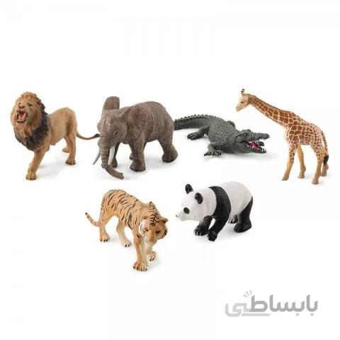 فیگور حیوانات جنگل 6 عددی کد 66-929