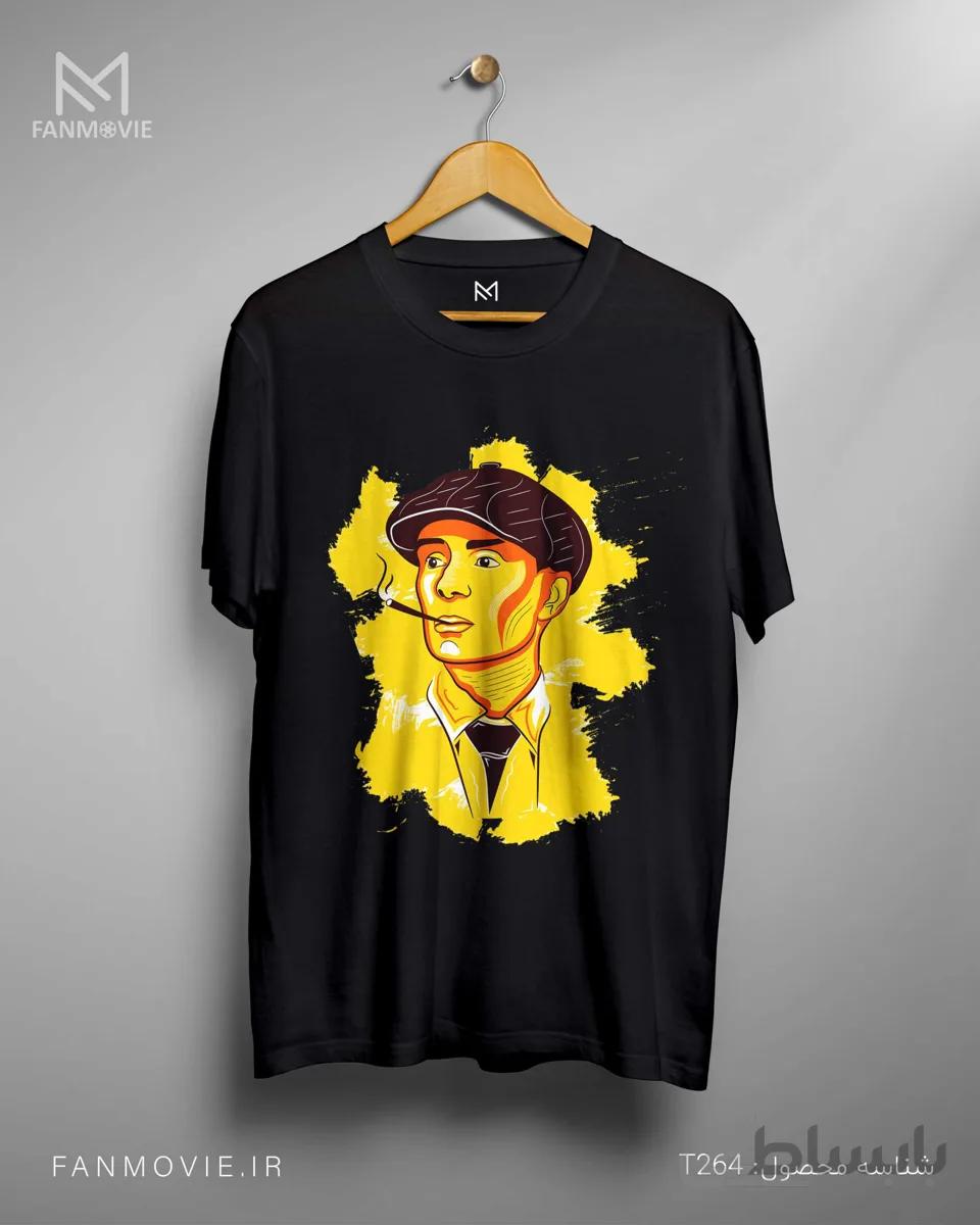 تیشرت پیکی بلایندرز طرح Yellow Back