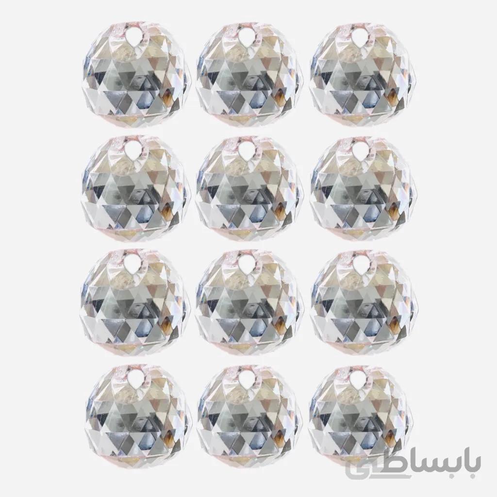 آویز لوستر مدل پلاستیکی بسته 12 عددی