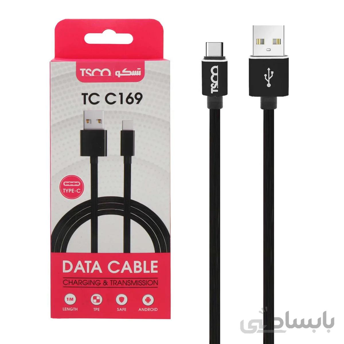 کابل شارژ فست Type C تسکو TC-C169