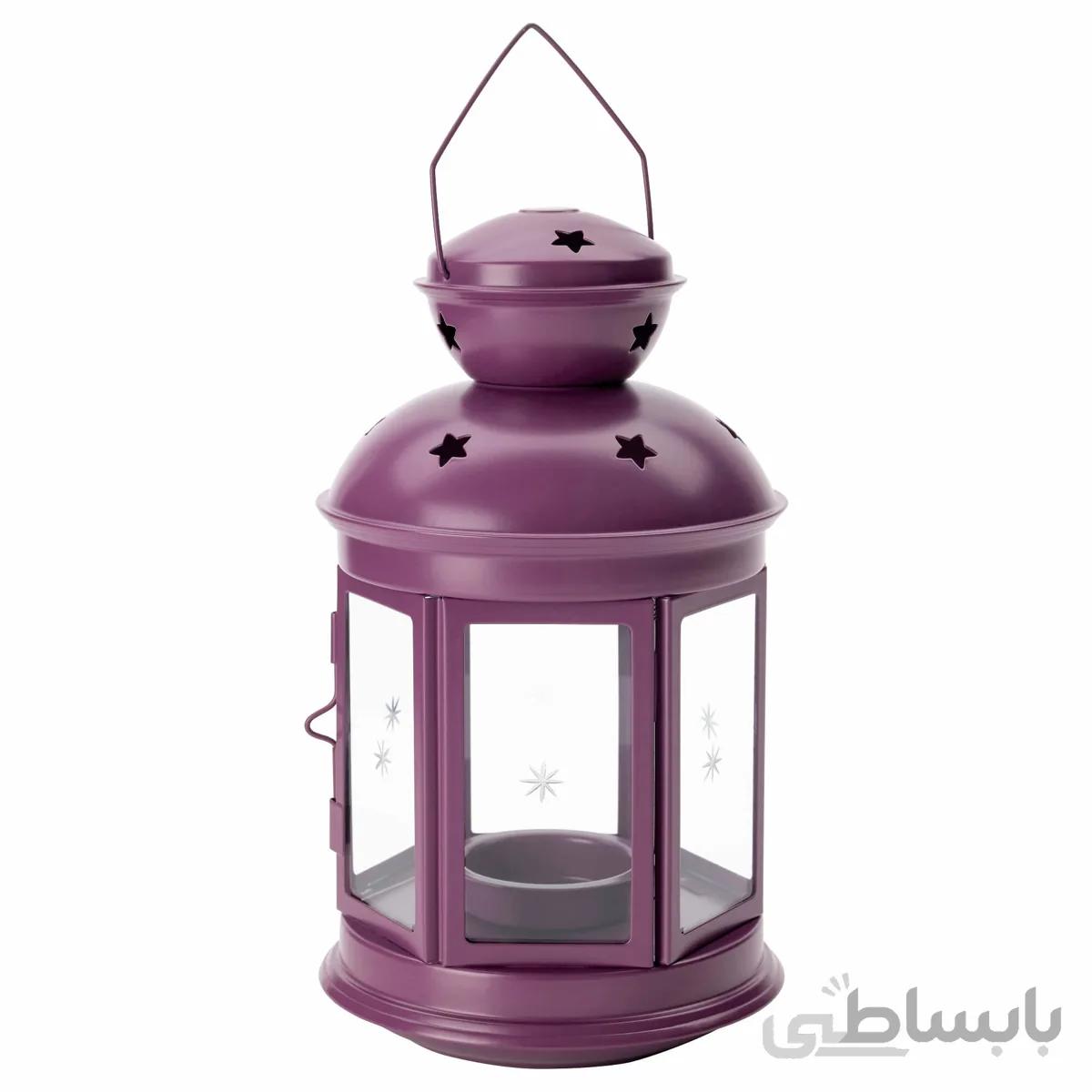 فانوس ایکیا ROTERA بنفش