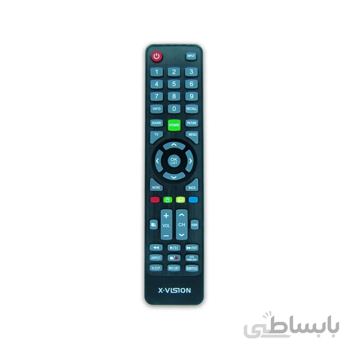 کنترل تلویزیون ال ای دی led ایکس ویژن xvision مدل 42kd 30