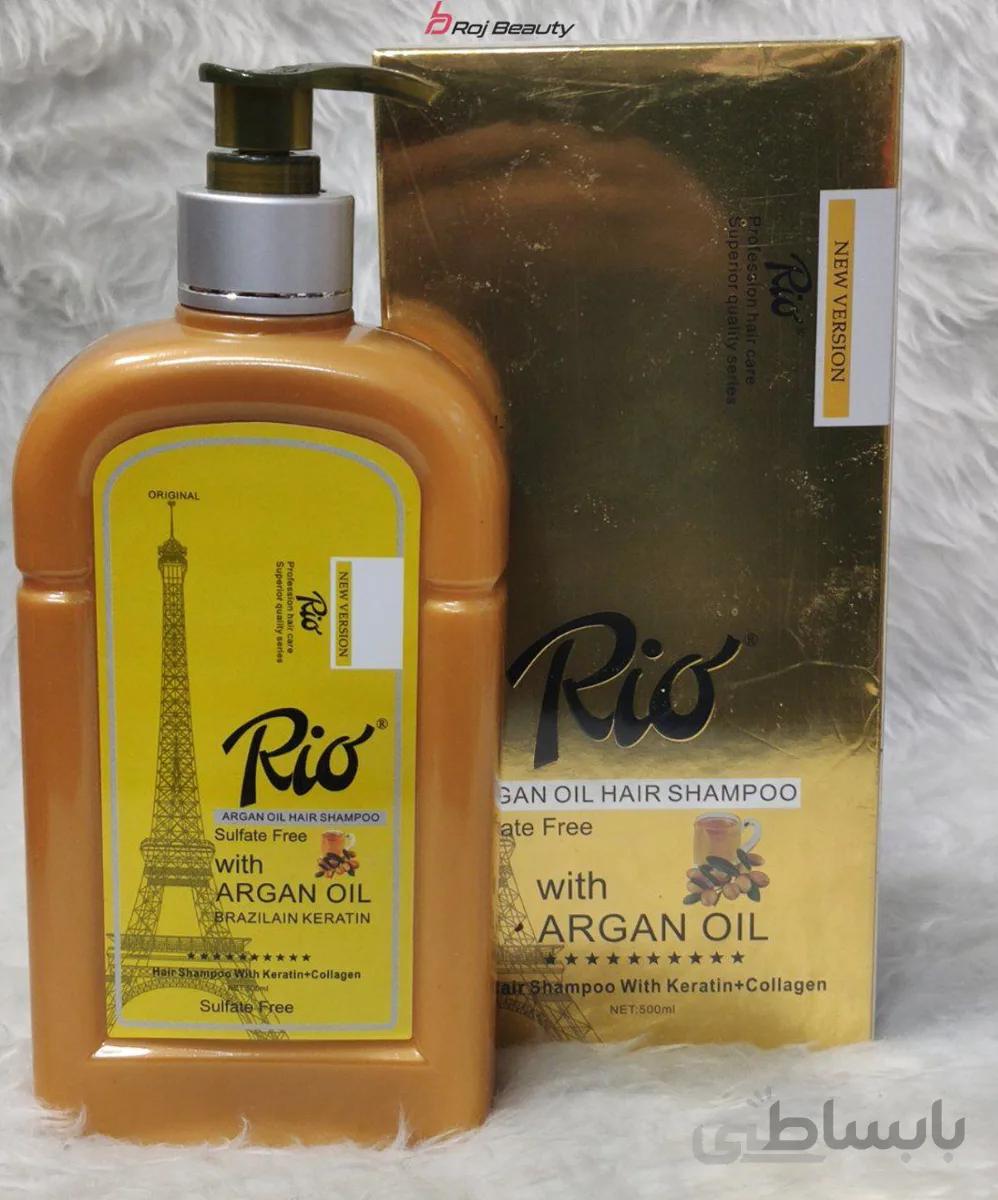 شامپو کراتینه ریو مدل Treatment حجم 500 میلی لیترARGAN OIL
